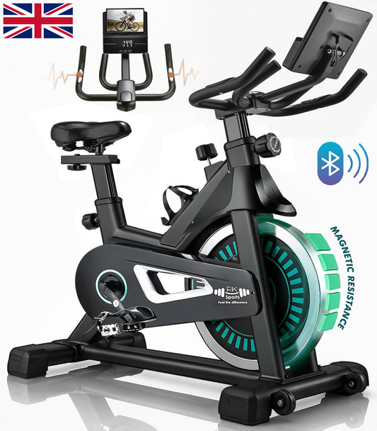 Indoor Fitness Spinning Bike with 10KG Flywheel for Cardio Training