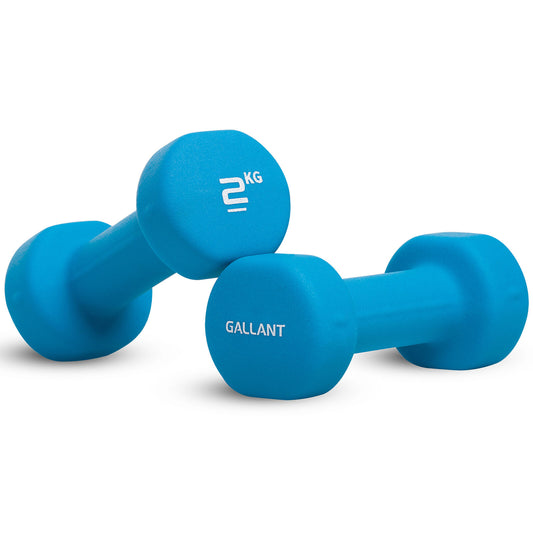 Neoprene Dumbbell Weight Set for Home Gym and Aerobic Fitness