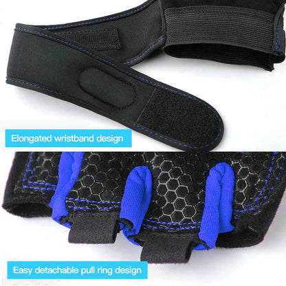Professional Fitness Gloves for Men and Women - Weight Lifting, Bodybuilding, and Sports Training with Shockproof Wrist Support