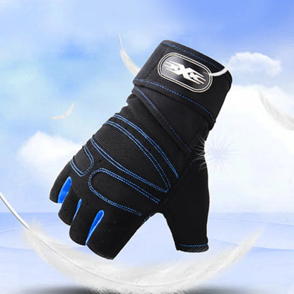 Professional Fitness Gloves for Men and Women - Weight Lifting, Bodybuilding, and Sports Training with Shockproof Wrist Support