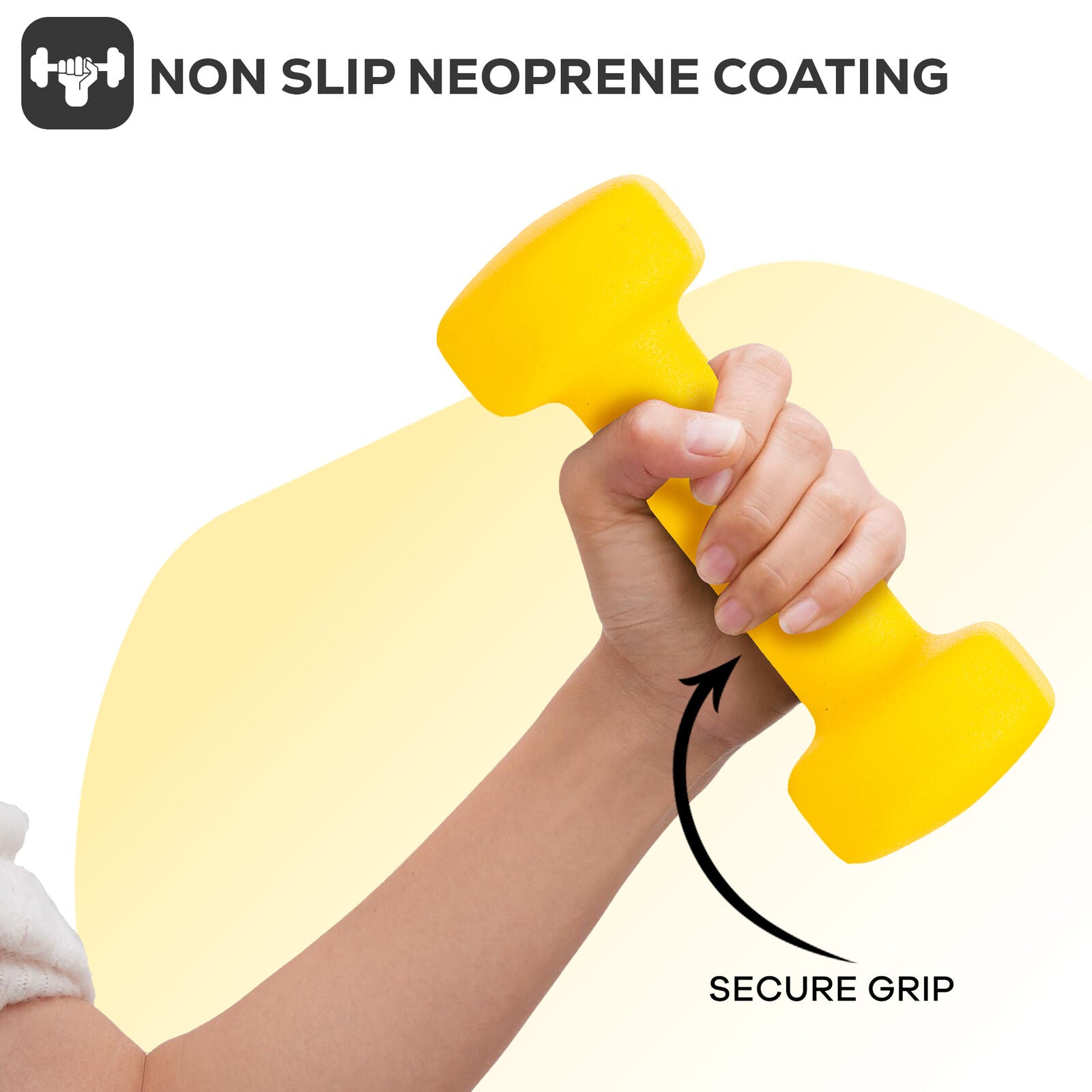 Neoprene Dumbbell Weight Set for Home Gym and Aerobic Fitness