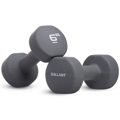 Neoprene Dumbbell Weight Set for Home Gym and Aerobic Fitness