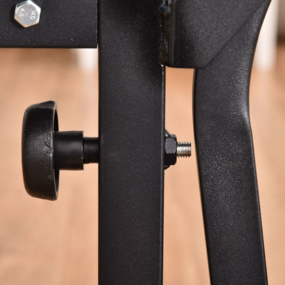 Adjustable Weight Bench with Leg Developer and Barbell Rack for Home Gym Fitness