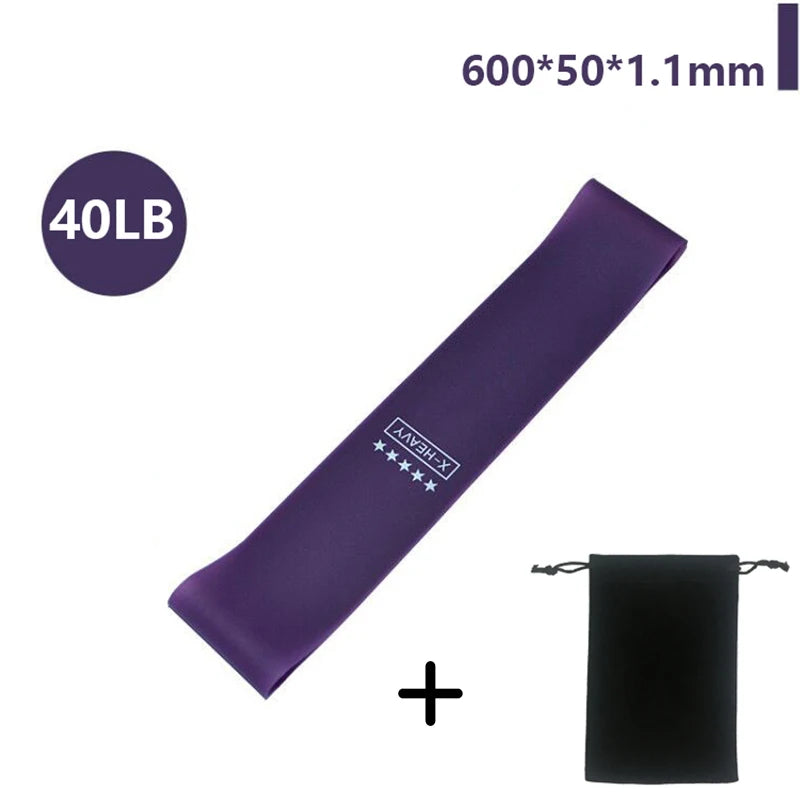 Professional Fitness Training Equipment Set with Elastic Resistance Bands for Gym Workouts, Yoga, Bodybuilding, and Pilates