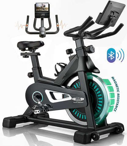 Indoor Fitness Spinning Bike with 10KG Flywheel for Cardio Training